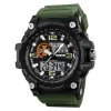 Годинник наручний Patriot 012AGDSNS ДСНС Чорні з зеленим + Коробка. фото 7