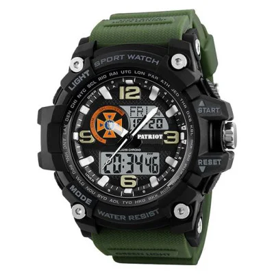 Patriot 012AGDSNS ДСНС Черные с зеленым + Коробка.