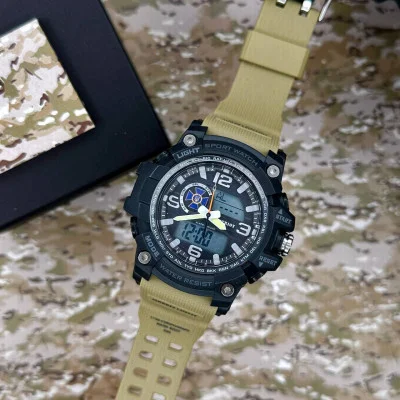 Часы наручные Patriot 012BKKHSBU СБУ Черные из хаки + Коробка.