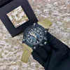Годинник наручний Patriot 012BKKHTRO ТРО Чорні з хакі + Коробка. фото 5