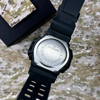 Годинник наручний Patriot 003BKDSNS ДСНС Чорні + Коробка.