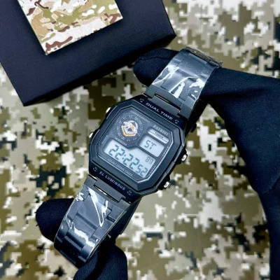 Часы наручные Patriot 011SISSO ССО Черные + Коробка.