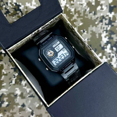 Часы наручные Patriot 011SISSO ССО Черные + Коробка.