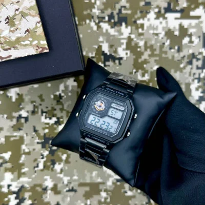 Часы наручные Patriot 011SISSO ССО Черные + Коробка.