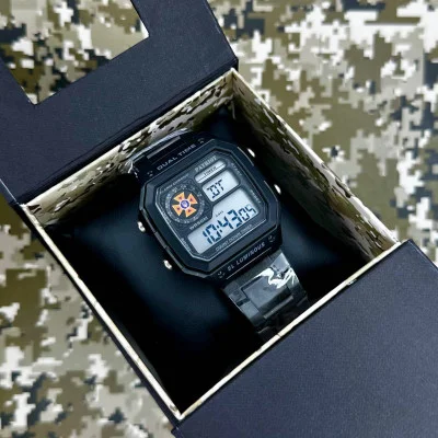 Часы наручные Patriot 011SIDSNS ДСНС Черные + Коробка.