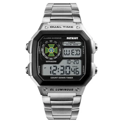 Часы наручные Patriot 011BKDPS ДПС Серебро + Коробка