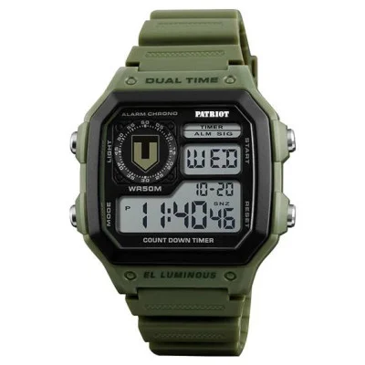 Часы наручные Patriot 010AGTRO ТРО Зеленые + Коробка