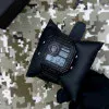 Годинник наручний Patriot 010BKUASI Тризуб срібло Чорні + Коробка. фото 4