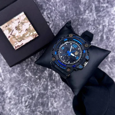 Patriot 006BUUAGD Тризуб золото Чорні з синім + Коробка.