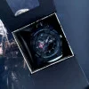 Годинник наручний Patriot 005BKSU ЗСУ Чорні Паракордовий ремінець ACU + Коробка фото 5