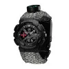 Годинник наручний Patriot 005BKSU ЗСУ Чорні Паракордовий ремінець ACU + Коробка фото 7