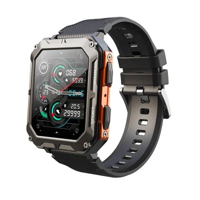 Смарт часы Modfit Iron Black-Orange