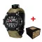 Patriot 012BKSU ЗСУ Чорні Паракордовий ремінець Army Green + Коробка