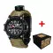 Patriot 012BKSU ВСУ Черные Паракордовый ремешок Army Green + Коробка