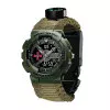 Годинник наручний Patriot 005AGSU ЗСУ Паракордовий ремінець Army Green + Коробка. фото 6