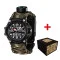 Patriot 012BKSU ЗСУ Чорні Паракордовий ремінець Camo Green + Коробка