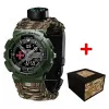 Годинник наручний Patriot 005AGSU ЗСУ Паракордовий ремінець Camo Green + Коробка фото 2
