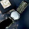 Годинник наручний Patriot 005BKSU ЗСУ Чорні Паракордовий ремінець Camo Green+ Коробка. фото 6