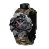 Годинник наручний Patriot 005CMGYSU ЗСУ Сірий камуфляж Паракордовий ремінець Camo Green + Коробка. фото 7