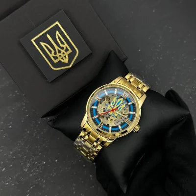 Часы наручные Patriot 025 Sharp Gold Blue.