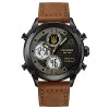 Годинник наручний Patriot 017BKBR Тризуб золото Black-Brown фото 7