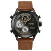 Годинник наручний Patriot 017BKBR Тризуб золото Black-Brown фото 7