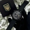Годинник наручний Patriot 017BKBK Тризуб золото All Black фото 3
