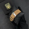 Годинник наручний Patriot 016 Black-Brown Тризуб золото фото 5