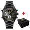 Patriot 017 Тризуб Золото Black-Black-White Steel