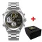 Patriot 017 Тризуб Золото Silver-Black-White Steel