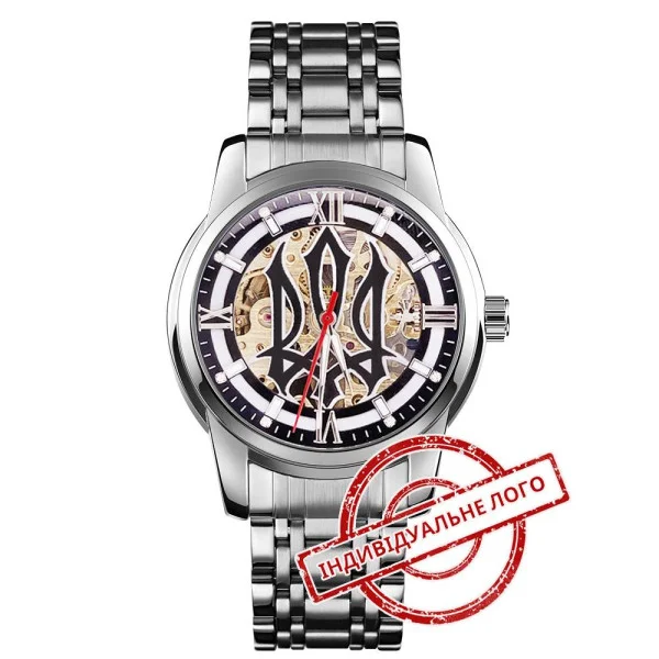 Часы наручные Patriot Sharp 025 Silver Black Индивидуальное Лого фото 3