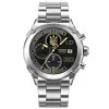 Годинник наручний Patriot 016 Тризуб золото Silver-Black Steel фото 3