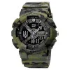 Годинник наручний Patriot 005 Тризуб срібло Camo Green + Коробка. фото 7