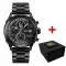 Patriot 016 Тризуб срібло Black-Black Steel