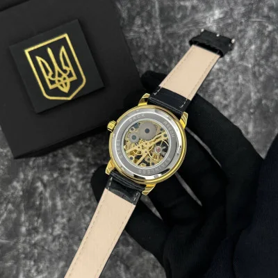 Часы наручные Patriot 022 Gold-Black Mechanic Свободен бо Украинец
