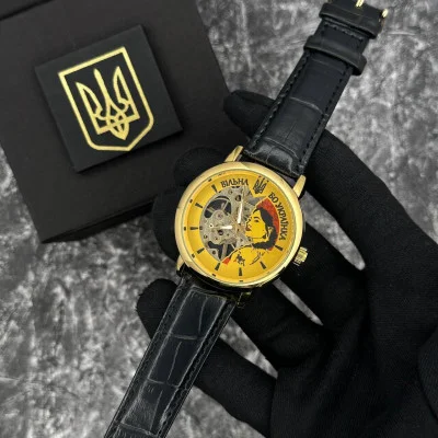 Часы наручные Patriot 022 Gold-Black Mechanic Вольная бо Украинка