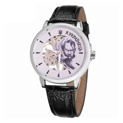 Часы наручные Patriot 022 Silver-Black Mechanic Я Украинец
