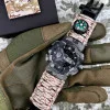Годинник наручний Patriot 005 Тризуб срібло Сірий камуфляж Паракордовий ремінець Desert Camo + Короб фото 3