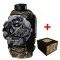 Patriot 005 Трезубец серебро Серый камуфляж Паракордовый ремешок Camo Green + Коробк