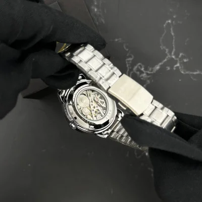 Часы наручные Patriot 022 Silver-Black Mechanic Metall Не забуду Дом