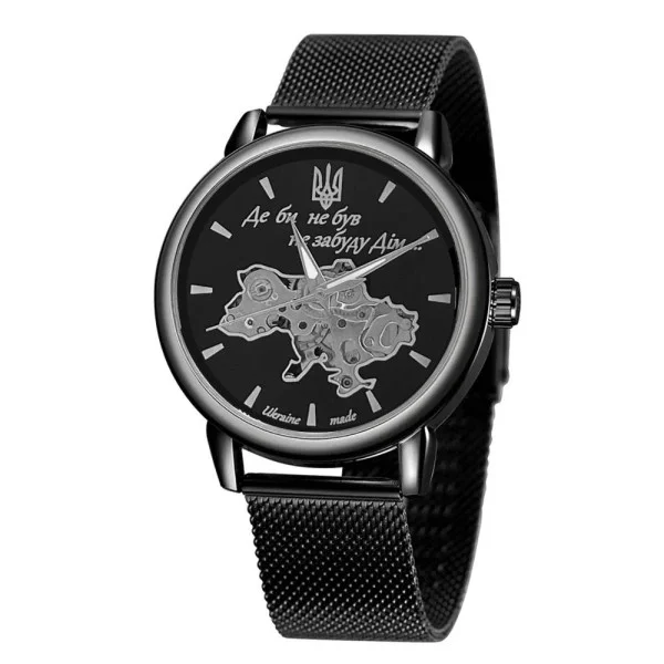 Часы наручные Patriot 022 All Black Mechanic Mesh Не Забуду Дом фото 7