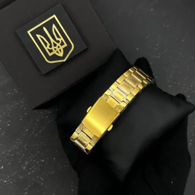 Часы наручные Patriot 022 Gold-Black Mechanic Metall Не забуду Дом