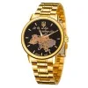 Часы наручные Patriot 022 Gold-Black Mechanic Metall Не забуду Дом фото 7
