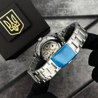 Часы наручные Patriot 022 Silver-White Mechanic Metall Не забуду Дом