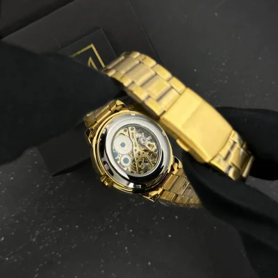 Часы наручные Patriot 022 Gold-Gold Mechanic Metall Не забуду Дом