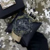 Часы наручные Patriot 005 Трезубец золото Camo Green Паракордовый ремешок Khaki + Коробка. фото 4
