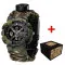 Patriot 005 Тризуб золото Camo Green Паракордовий ремінець Camo Green + Коробка.