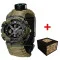 Patriot 005 Тризуб золото Camo Green Паракордовий ремінець Army Green + Коробка.