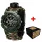 Patriot 005 Тризуб золото Army Green Паракордовий ремінець Camo Green + Коробка.