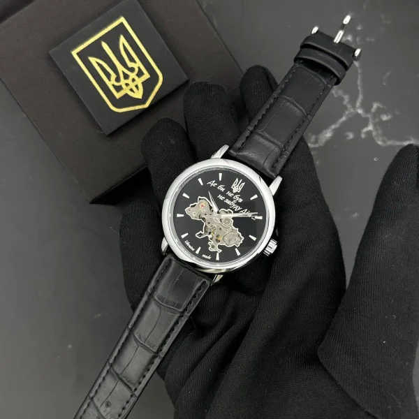 Часы наручные Patriot 022Automatics Не забуду Дом Silver-Black фото 3
